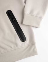 Sweatvest - Kap - lichtbruin