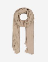Schal - einfarbig - beige
