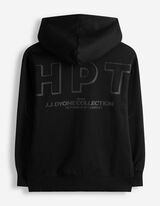 Sweatjacke - Oversized Fit - Schwarz