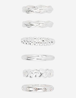 Bague - Lot de 6
