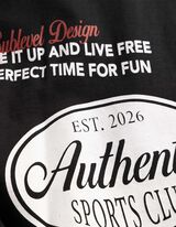 T-Shirt - Allover-Print - schwarz