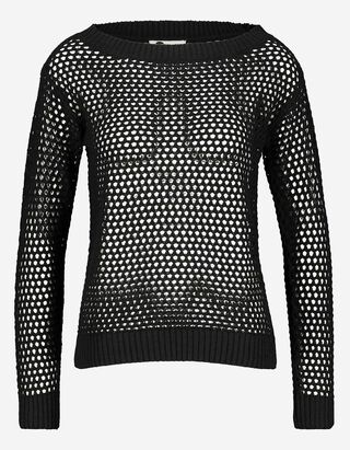 Pull-over - Coupe Regular Fit - Noir