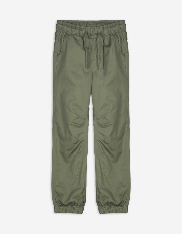 Hose - Twill - dunkelgrün