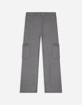 Hose - Aufgesetze Taschen - grau