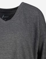 Zgornji del pižame - Delež viskoze - temno siva