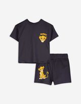 Set aus T-Shirt und Hose - dunkelgrau