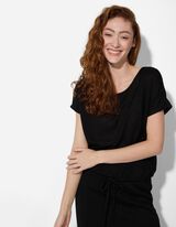 Tricot - Viscose mélangée - Noir