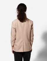 Blazer - M&acirc;necă trei sferturi - Bej