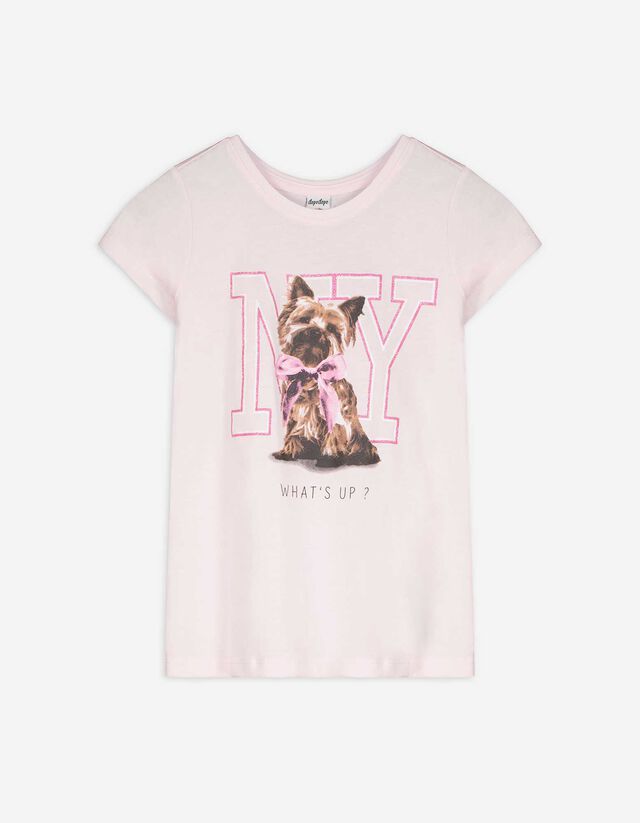 T-Shirt - Print - rosa