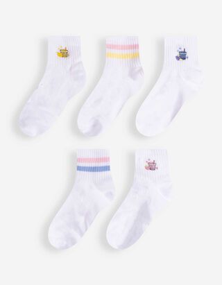 Tennissocken - 5er-Pack