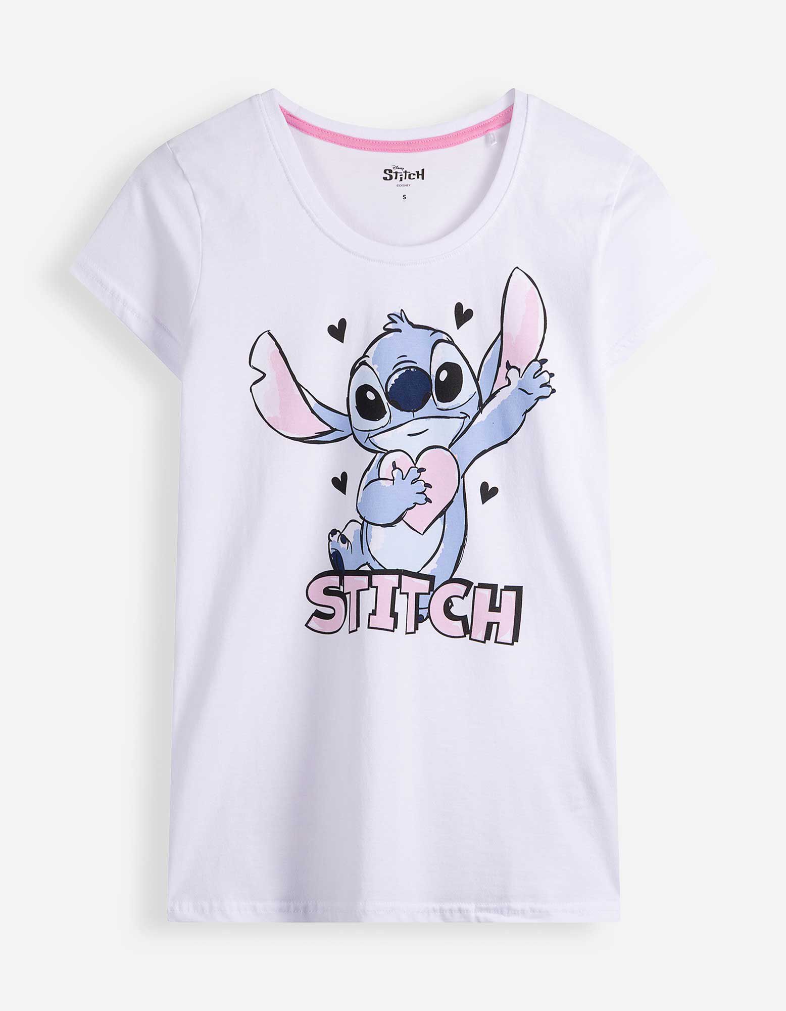Pyjama Set aus Shirt und Hose - Lilo & Stitch - Bunt