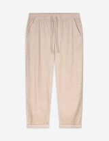 Pantalon chino - Velours côtelé - Beige
