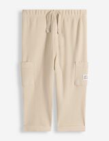 Pantalone za džoging - Vafl materijal - bela