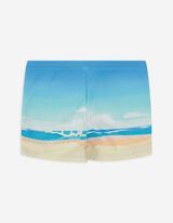 Plavky - Bluey - tyrkysovy