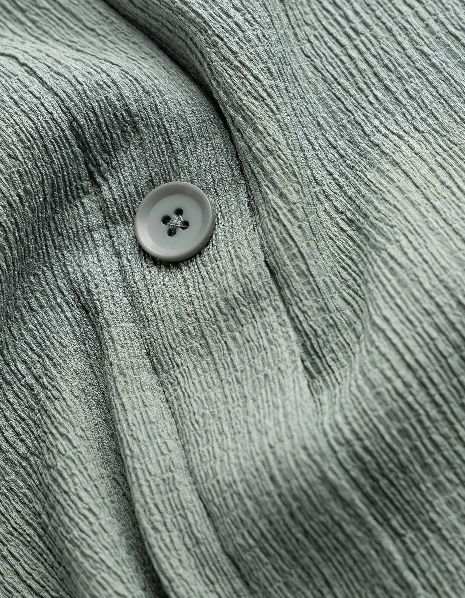 Blusenshirt - Knopfleiste - Petrol