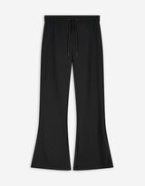 Jogginghose - Flared Fit - schwarz