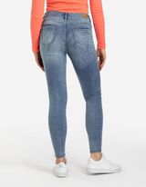 Jeans - Efecte de spălare - Albastru