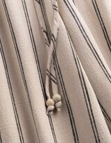 Hose - Leinen-Optik - Beige