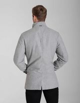 Mantel - peidetud taskud - hall