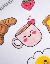 T-Shirt - Print - wei&szlig;