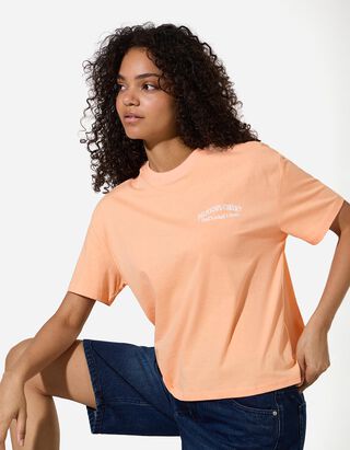 T-shirt - Print - Oranje