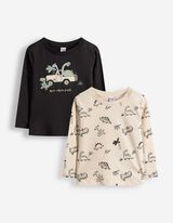 Maglia a manica lunga - Confezione da 2 pezzi