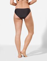 Slip de bikini - Unicolore - noir