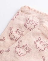 Socken - Allover-Muster - Pink