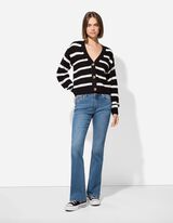 Jeans - Bootcut Fit - blau