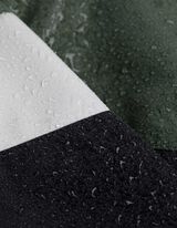 Windbreaker - Color-Blocking - dunkelgrün