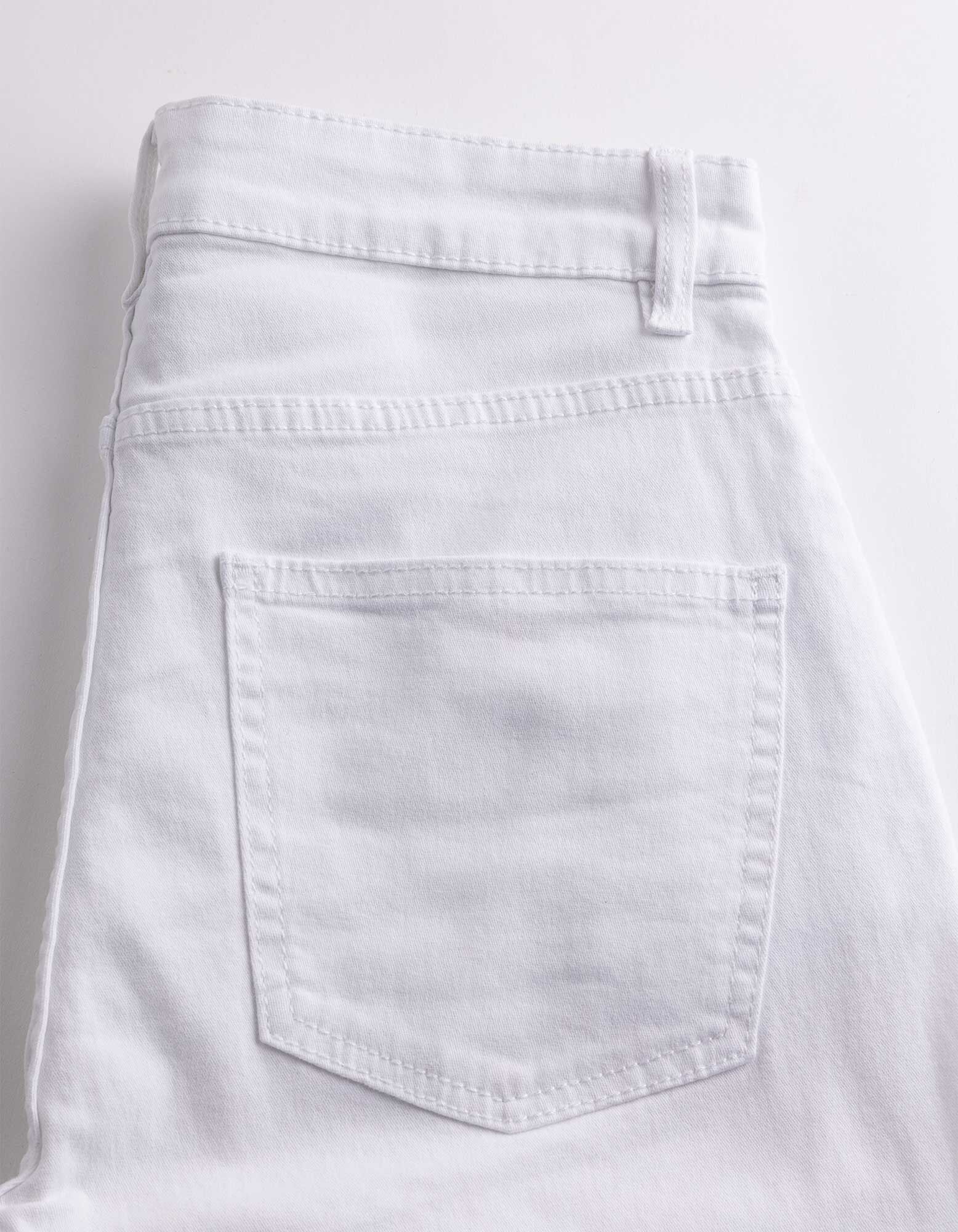 Shorts - Twill - Wei&szlig;