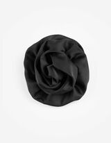 Haarsieraden - Bloemenmotief - zwart