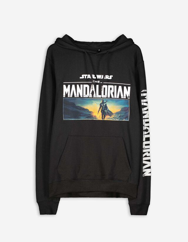 Kapucnis felső - Mandalorian - sotetszurke