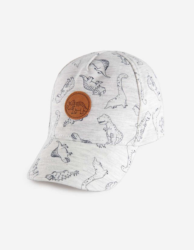 Berretto da baseball - Stampa allover - grigio chiaro
