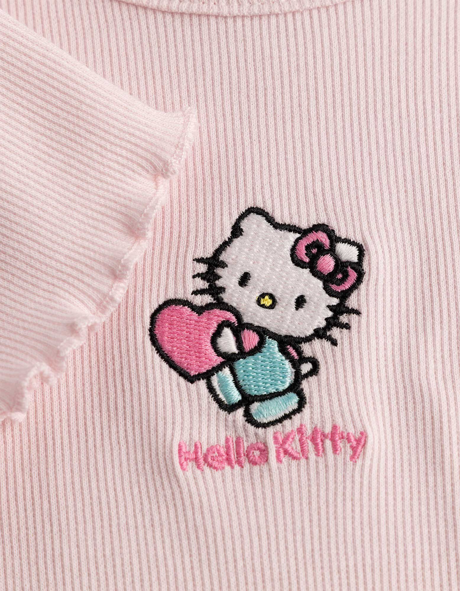 T-Shirt - Hello Kitty - Rosa