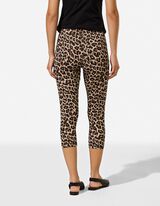 Leggings - Leopardenmuster - Beige