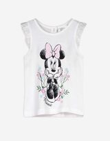 T-shirt - Minnie Mouse - wit