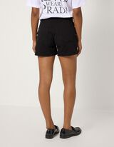 Shorts - Twill - Schwarz