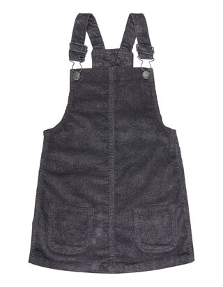 M&auml;dchen Latzkleid mit Glitter-Effekt