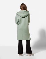 Prop&iacute;nac&iacute; mikina - tyrkysova