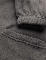 Fleecepullover - Oversized Fit - Dunkelgrau