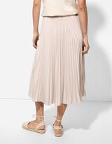 Voltidega seelik - Voldid - valge