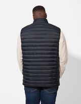 Steppweste - Stehkragen - dunkelblau