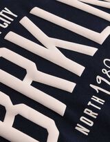 T-Shirt - Baumwoll-Mix - dunkelblau