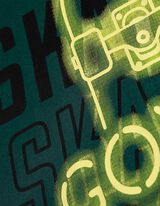 Majica kratek rokav - Sprednja tisk - temno zelena