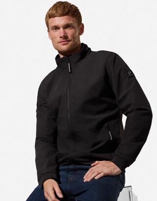 Jacke - Stehkragen - schwarz