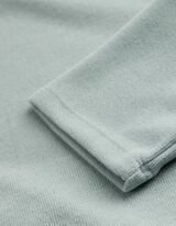 Propínací mikina - Šňůrka - tyrkysova