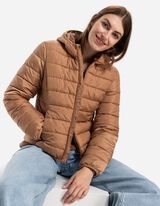 Jachetă matlasată - Rezistent la apă - Bej