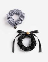 Guma do vlasů - 2 ks v balení - cerná