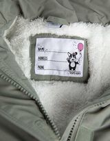 Parka - eemaldatav kunstkarusnahk - tumeroheline